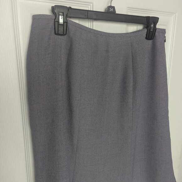 Kasper lavender grey pencil skirt - 10P - Picture 3 of 7